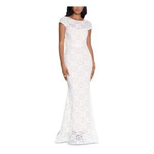 ivory mother of the bride dress Ivory Mother Of The Bride Dresses A-Line Appliques 3/4 Sleeves V-Neck Tea-Length Chiffon Mother Of The Bride Dress main image 1